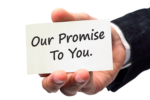 Our promise to you